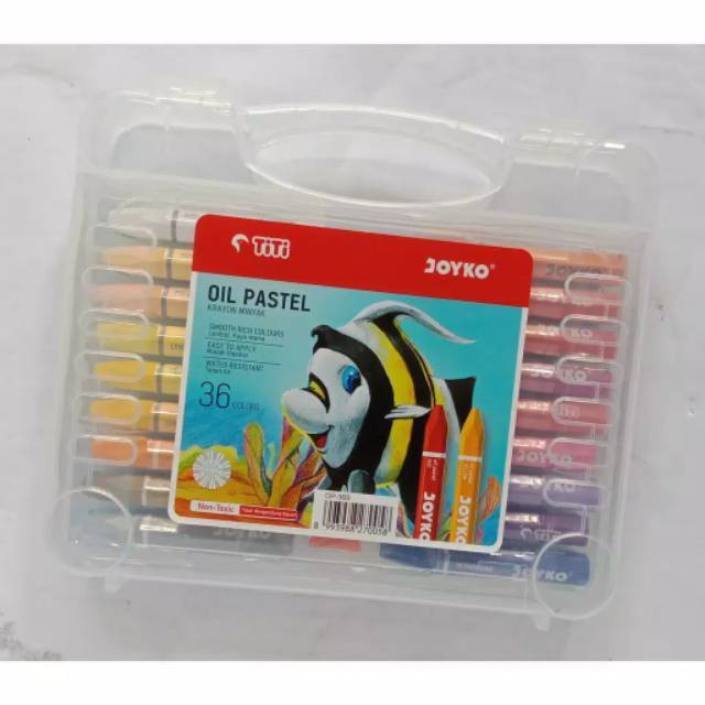 

Crayon Titi Oil Pastel 36 Colours Krayon Minyak 36 Warna