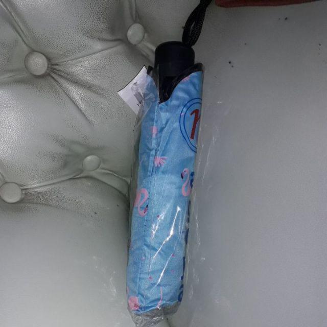 Payung Lipat Flamingo Bunga Cantik . Folded Umbrella Lucu Unik Anti Uv