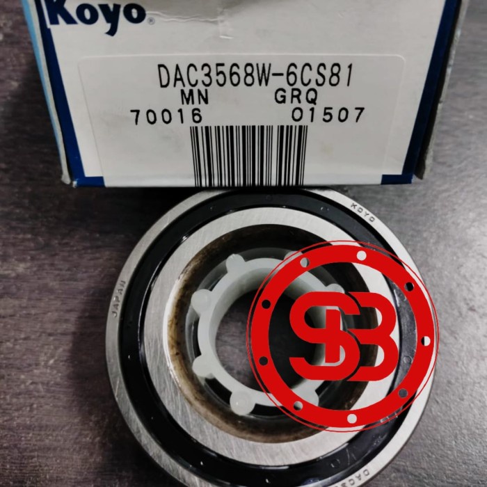 Bearing Roda depan STARLET DAC3568 W KOYO JAPAN ORIGINAL