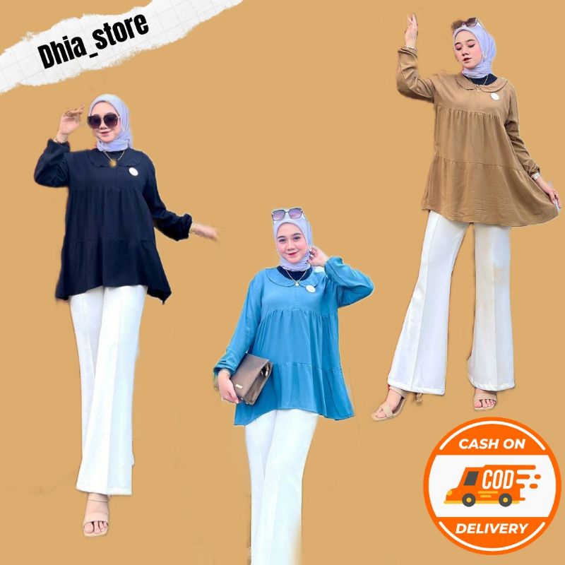 BAJU WANITA • ATASAN WANITA • BAJU SANTAI • BLOUSE WANITA •KEMEJA•BAJU SANTAI •BAJU BUSUI•