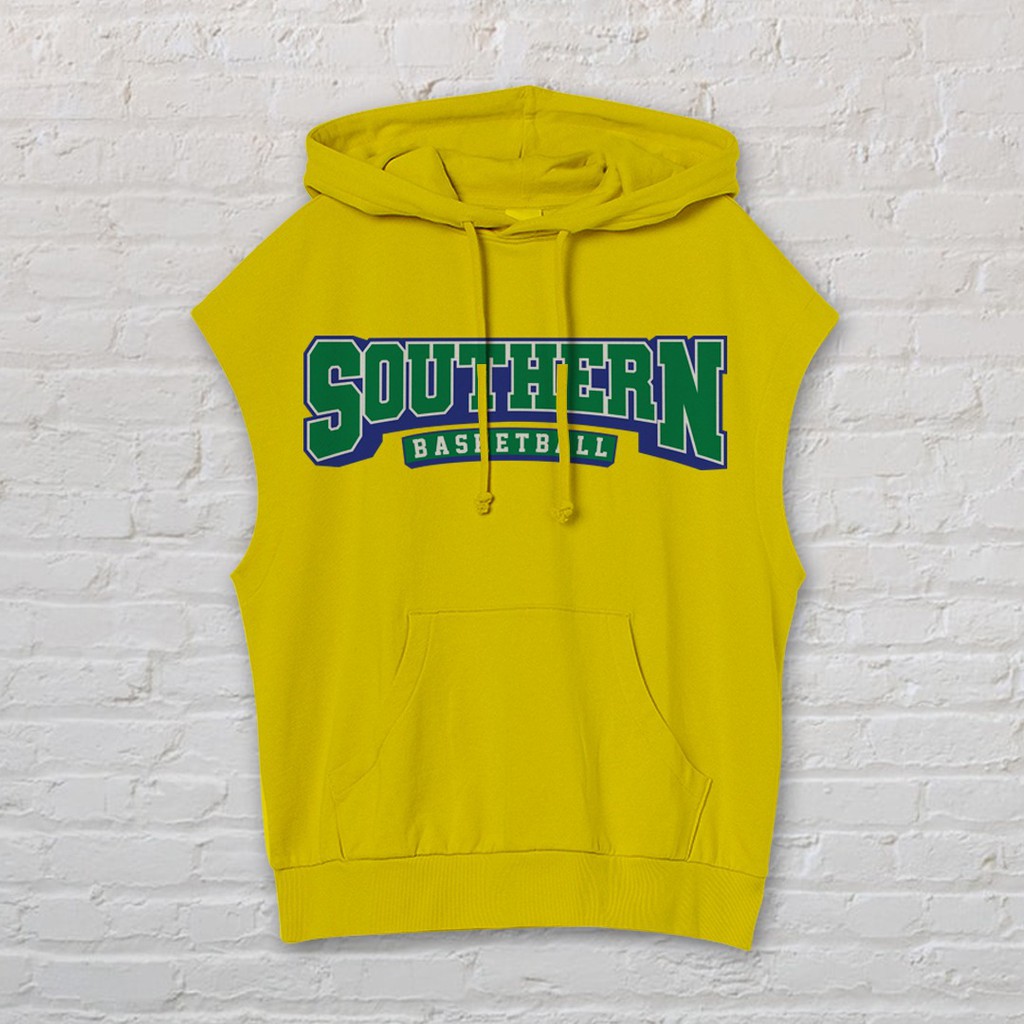 VEST HOODIE SOUTHERN BASKETBALL UNISEX TEBAL HALUS TERBARU,