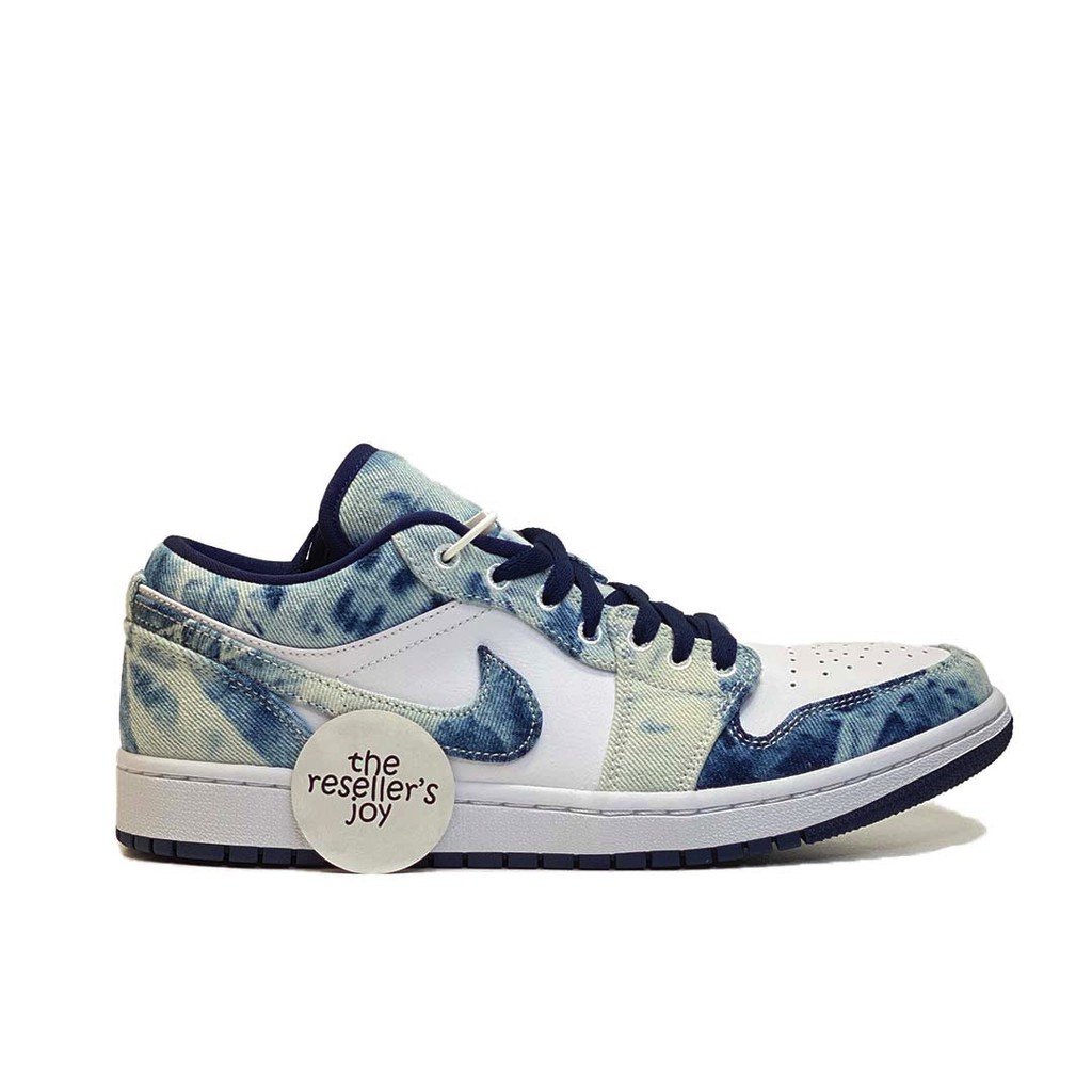 Nike Air Jordan 1 Low Washed Denim (100% AUTHENTIC)