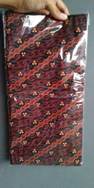 Batik Parang Coklat Dan Embos Unggul Jaya Pekalongan