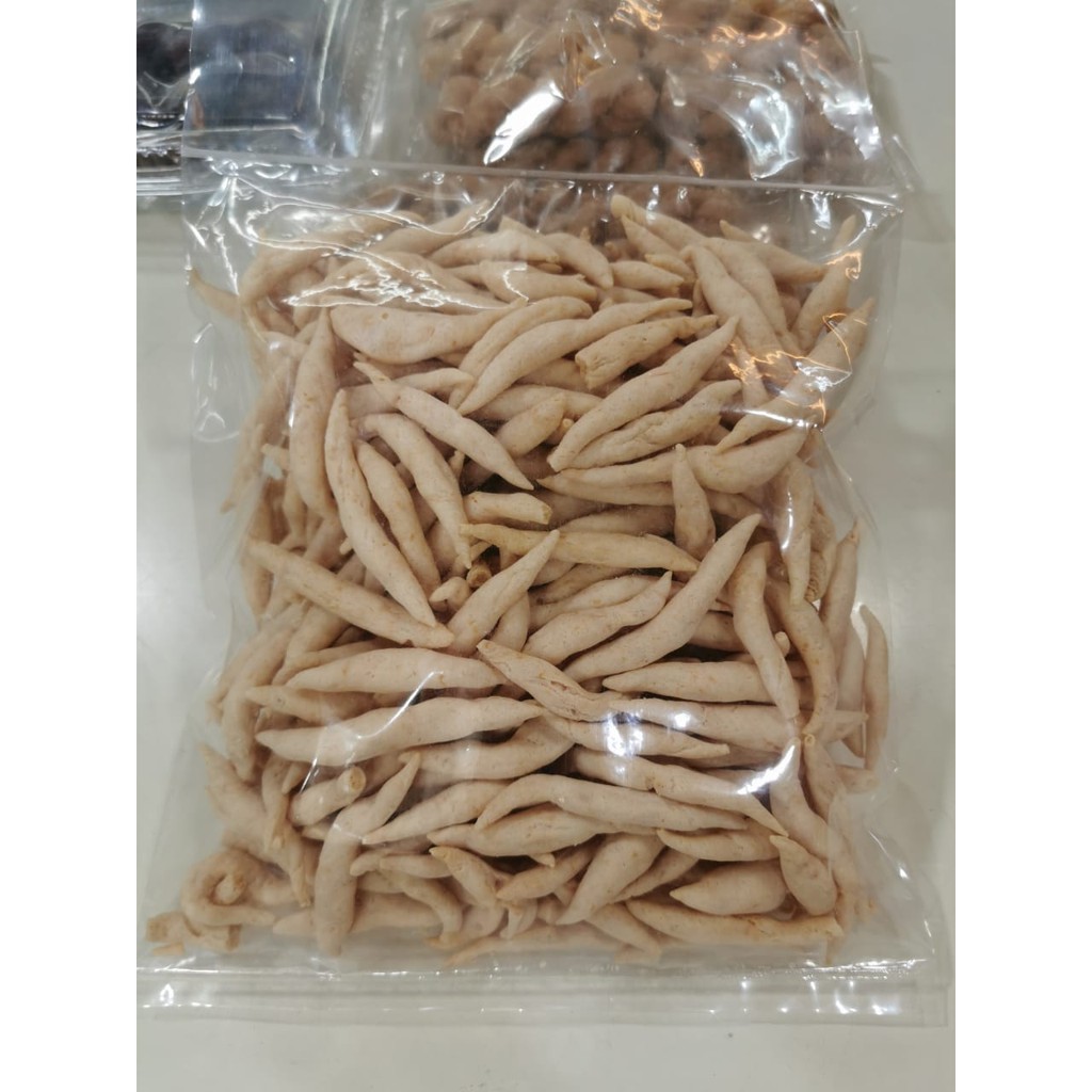 

Kerupuk Udang / Kerupuk Ekor Tikus Udang