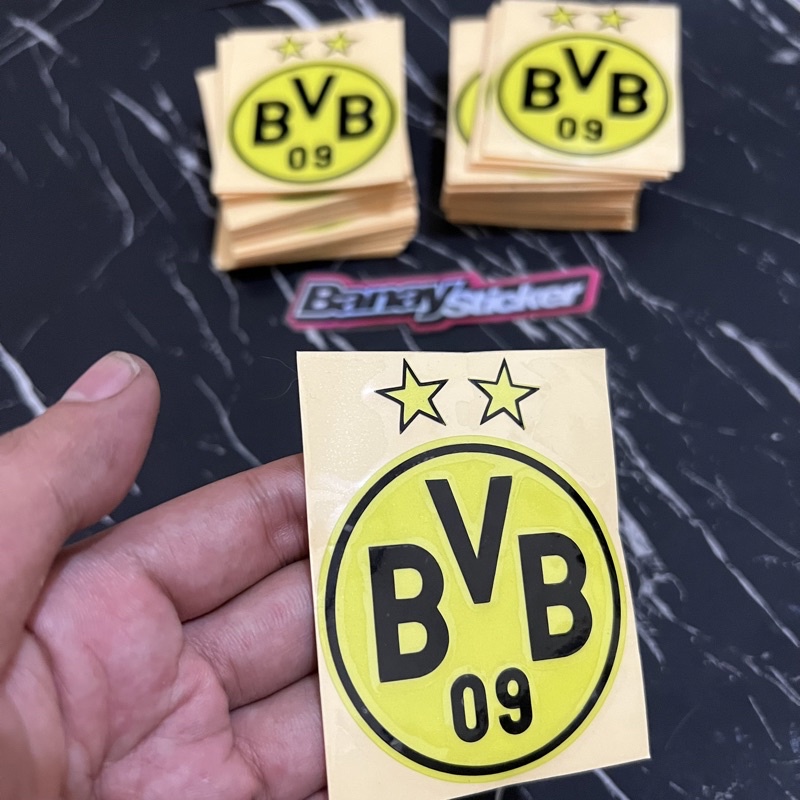 STICKER STIKER BORUSSIA DORTMUND CUTTING