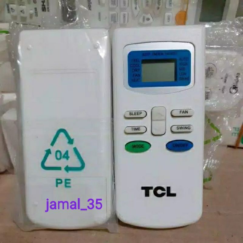 REMOTE REMOT AC TCL PUTIH