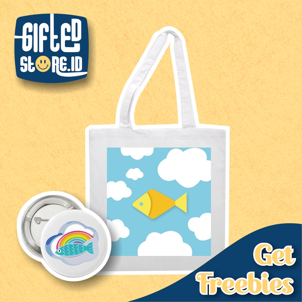 Totebag Fish Upon The Sky