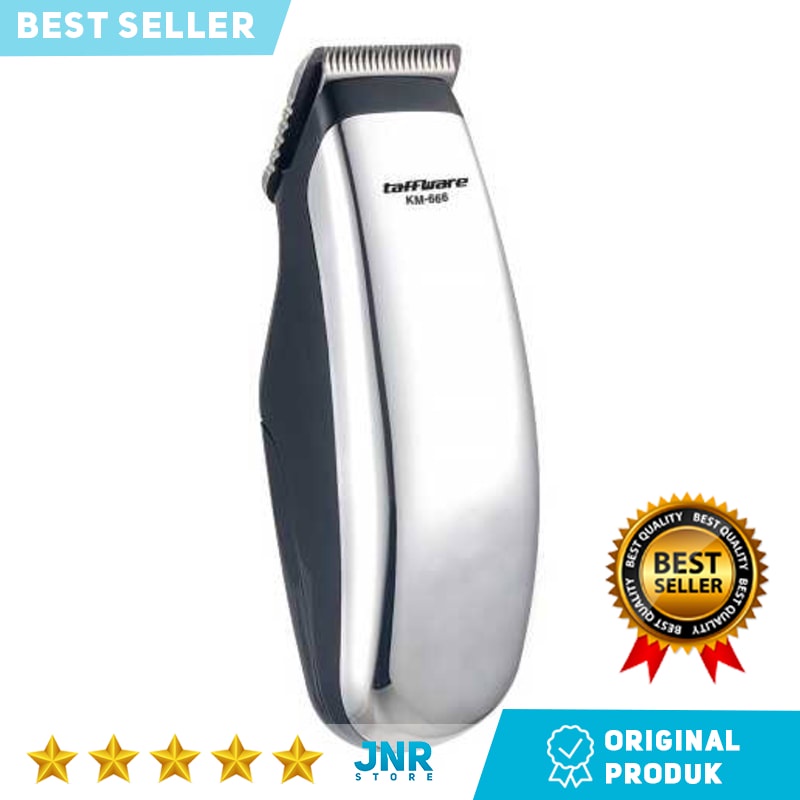 [100% ORIGINAL] Taffware Alat Cukur Elektrik Hair Trimmer Shaver - KM-666 Alat Pencukur