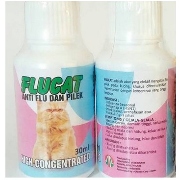 FLUCAT - OBAT FLU PILEK PADA KUCING OBAT FLU KUCING