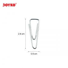 

Joyko Penjepit Kertas Segitiga/Triagonal Clips - No.3 (25mm) - (ECER 1 Dus)