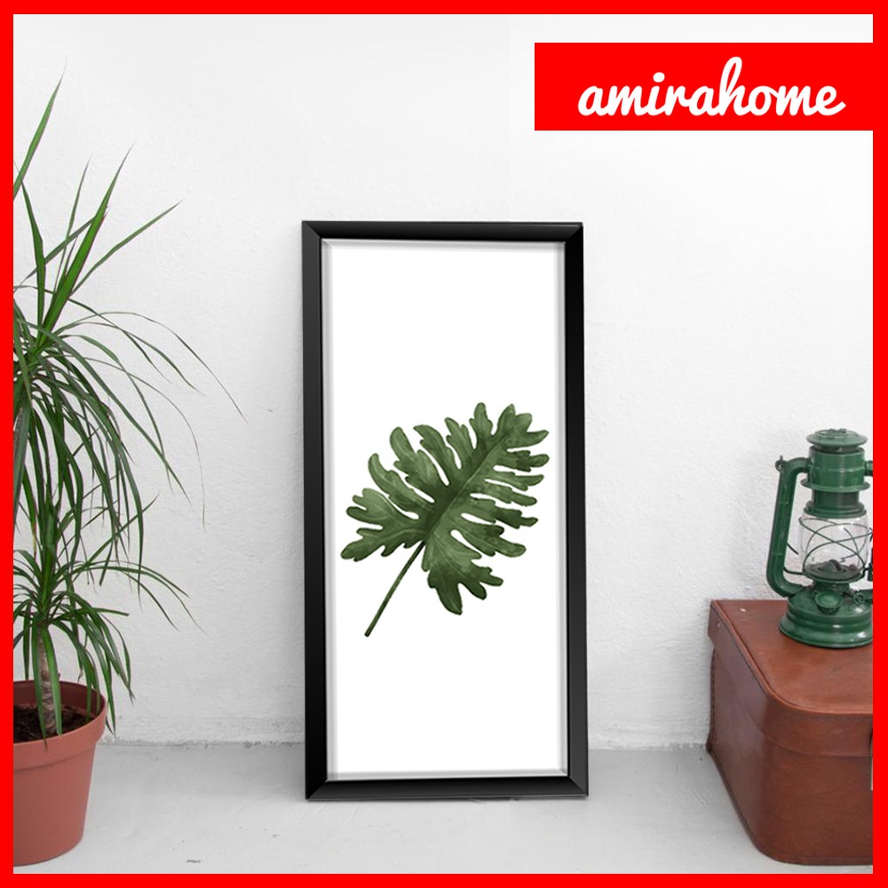 TROP01-Hiasan Dekorasi dinding Kamar Wall decor Tropical Monstera hiasan dinding