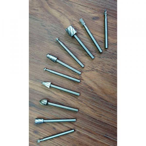 Mata Bor Tungsten Carbide Cone Spiral 10 PCS - GJ0106