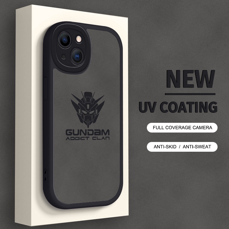 Soft Case Motif Gundam Untuk iPhone 6 / 7 / 8 Plus / X / XR / Xs Max 13 / 12 / 11 Pro Max