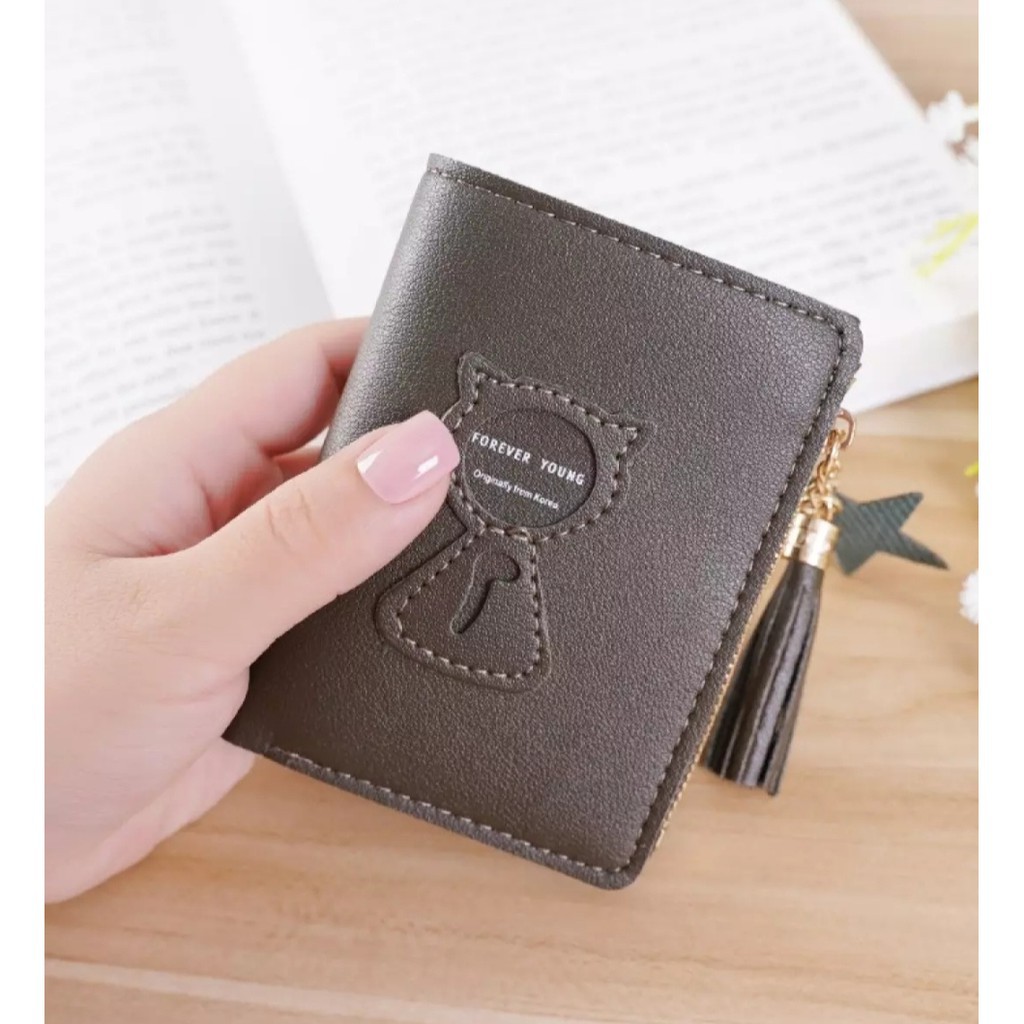 (COD) DOMPET LIPAT WANITA WOMEN WALLET KOREAN FASHION MALLSHOPPING