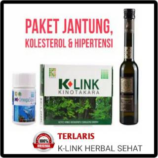 Paket Obat Jantung Kolesterol Dan Hipertensi K Link Shopee Indonesia