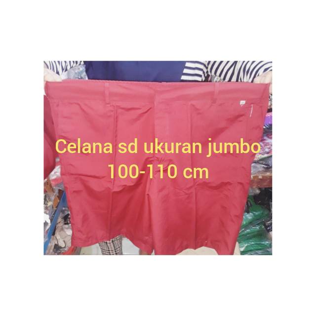 CELANA SEKOLAH UKURAN JUMBO/CELANA SEKOLAH UKURAN BIG SIZE/SERAGAM SEKOLAH UKURAN BIG SIZE /CELANA P