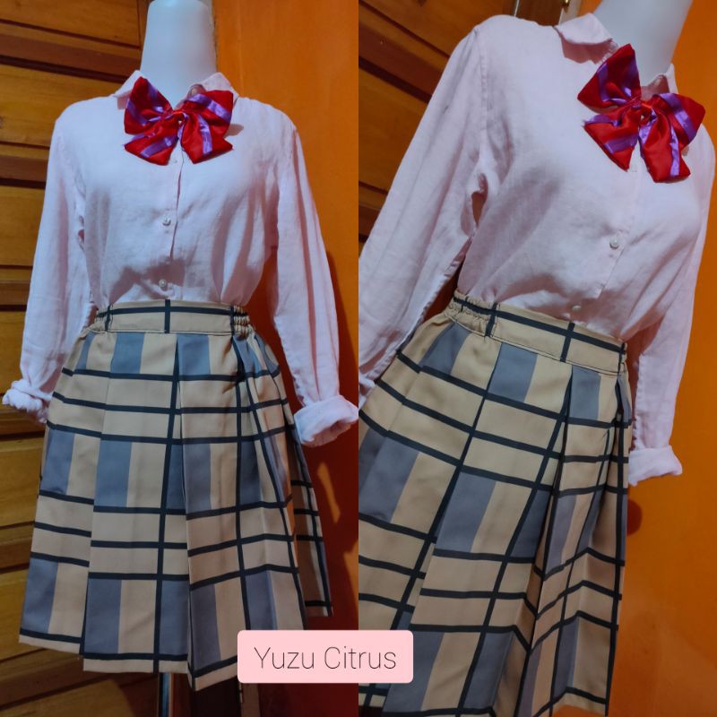 Cosplay Anime Citrus Yuzu Aihara