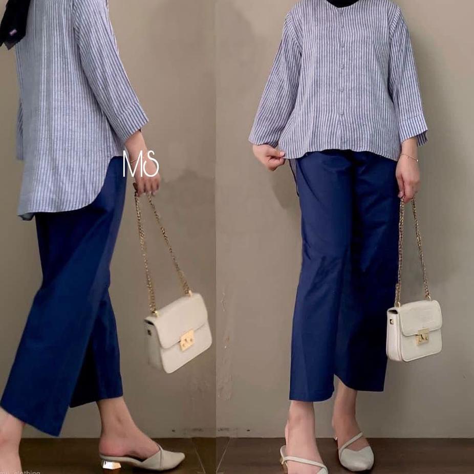 Keluaran Terbaru.. ONO_SET KINAN SALUR / SETELAN WANITA KEKINIAN / FASHION MUSLIM JAMAN SEKARANG / W