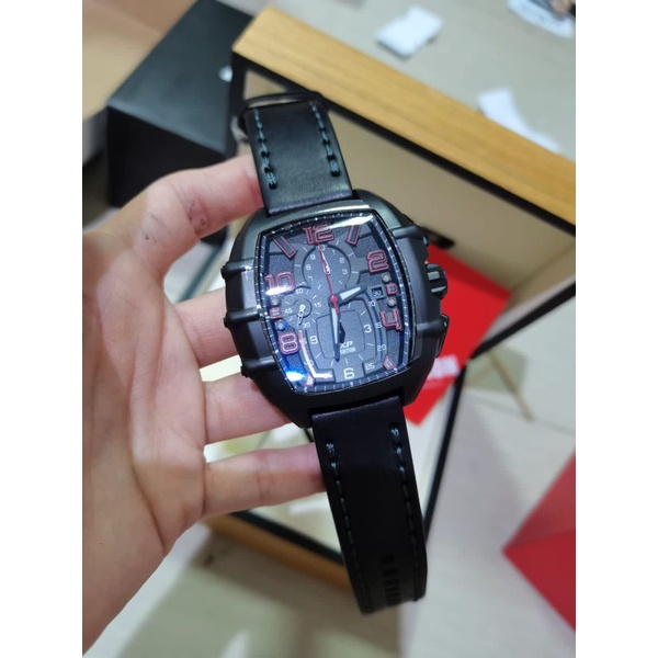 jam tangan pria Expedition E 6822/E6822 kulit Original