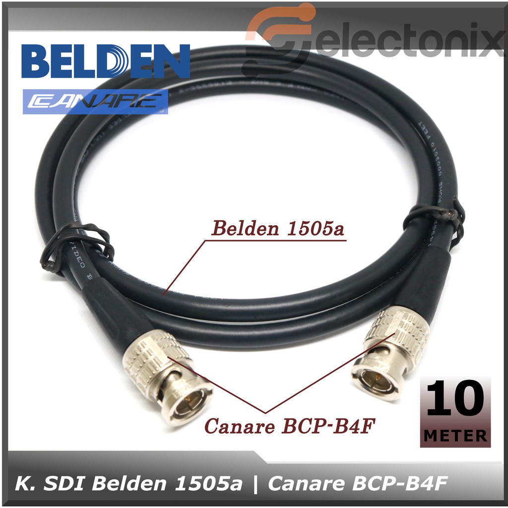 Kabel SDI Video Belden 1505a | Canare BCP-B4F [10m]