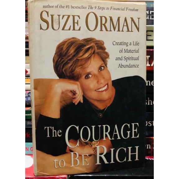 buku motivasi. suze orman. the courage to be rich.