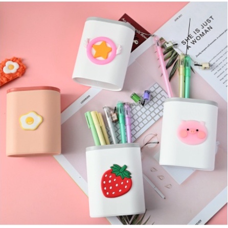 

KOTAK PENYIMPANAN ALAT TULIS TEMPAT PENSIL ORGANIZER MOTIF KARAKTER KARTUN