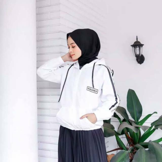 New Jaket Wanita - Ando Jaket White