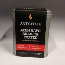 Artcofie Aceh Gayo Arabica Ground Tin 150 gram