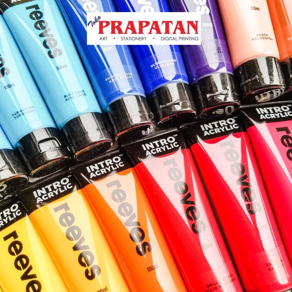 

[KODE PRODUK 8PJGQ6476] Reeves Intro Acrylic 100ml / Cat Akrilik