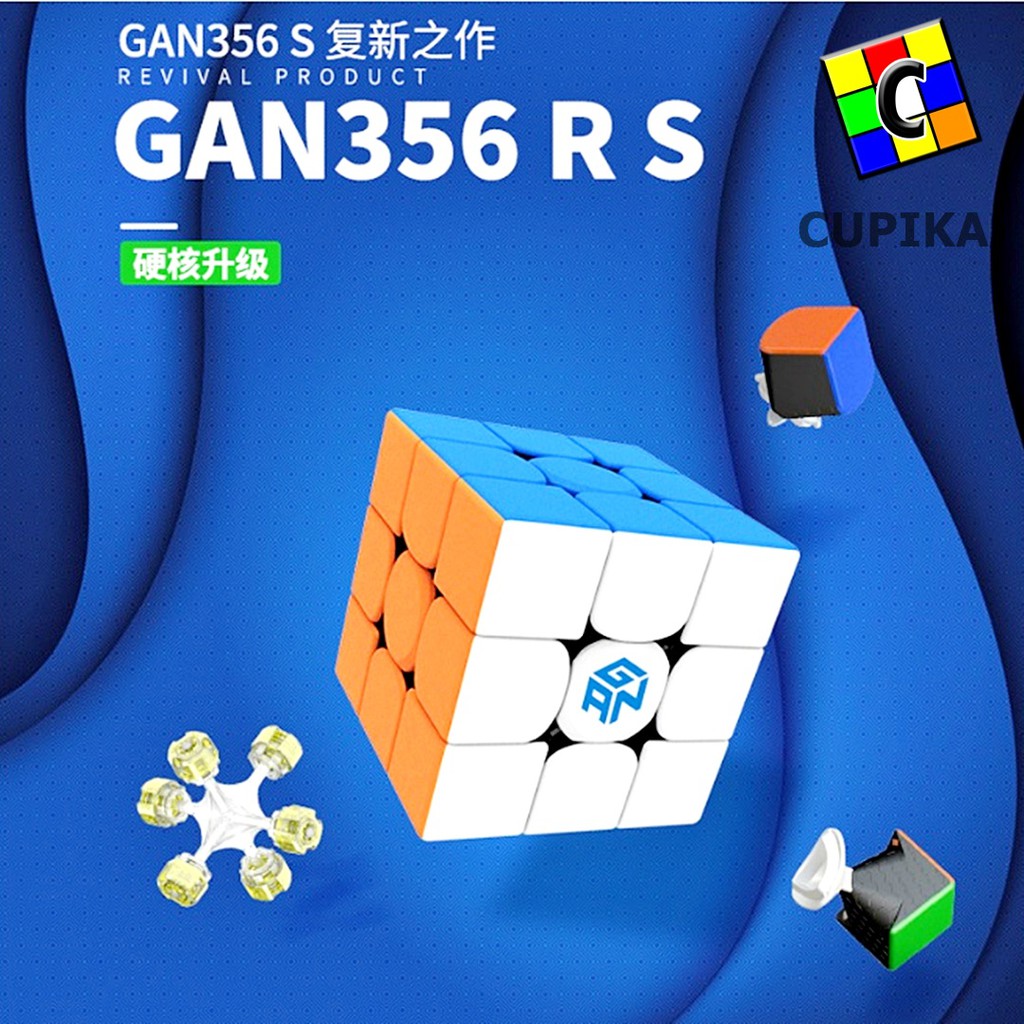 Rubik 3x3 GAN 356 RS Stickerless ORIGINAL