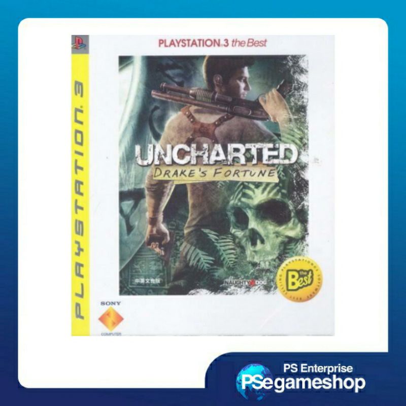 Ps3 Uncharted: Drake's Fortune (PlayStation3 the Best) - noseal