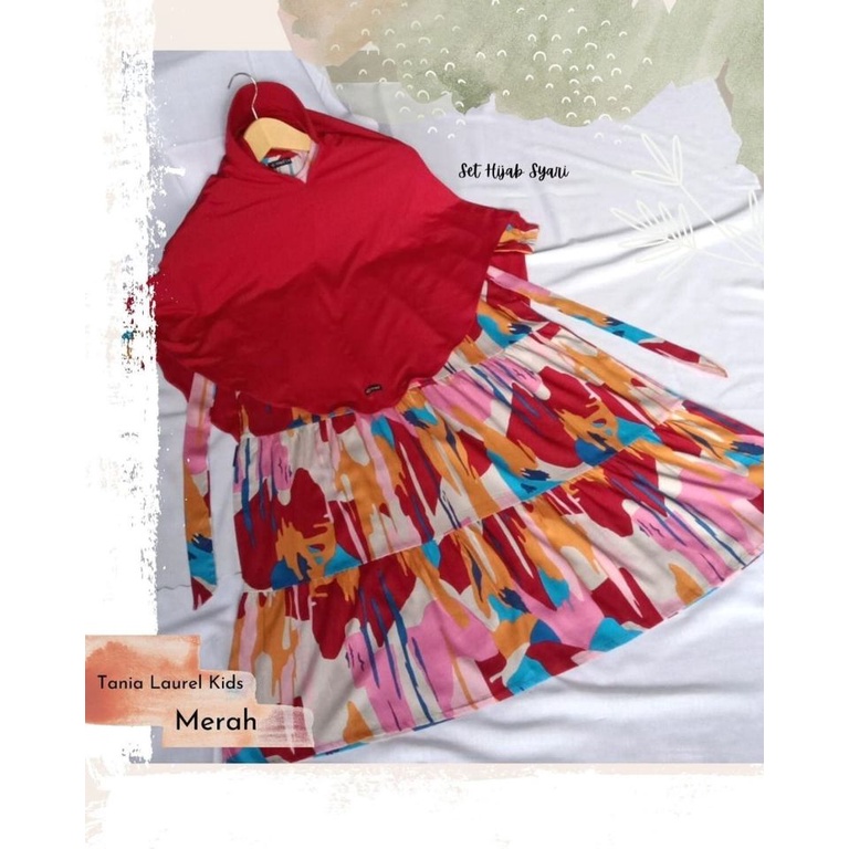GAMIS COUPLE ANAK DAN IBU TANIA LAUREL KIDS BY ENNEA