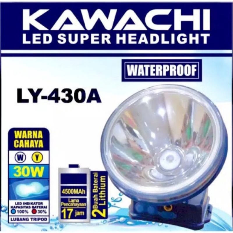 Senter Kepala Kawachi 30 Watt LY-430A