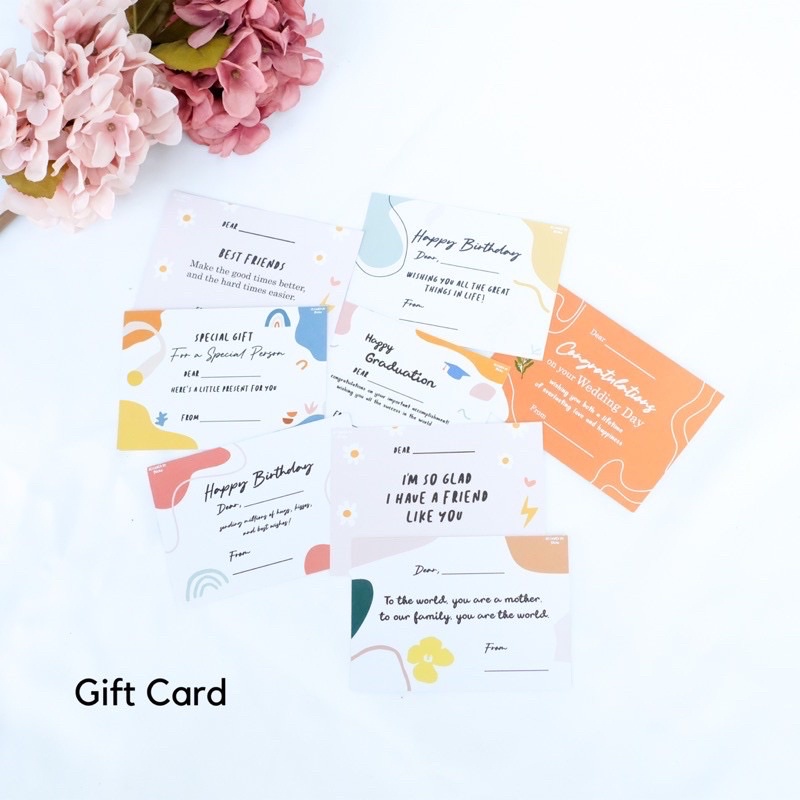 tambahan GIFT CARD