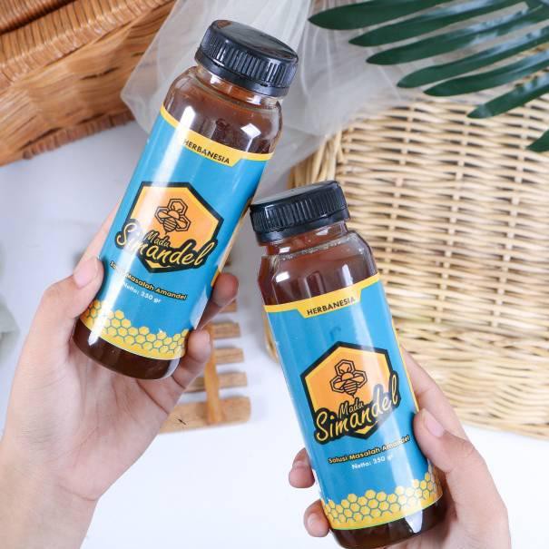 229♀* MADU SIMANDEL Herbal Untuk Amandel ▥