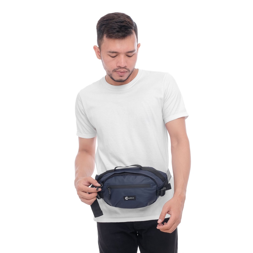 Expedite.co// Waistbag DICAPRIO - Tas pinggang bahan bimo waterproof