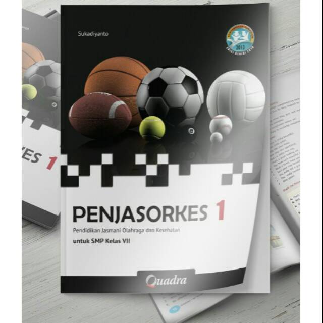 Buku siswa penjasorkes k13 penerbit Quadra kelas 7 smp/mts