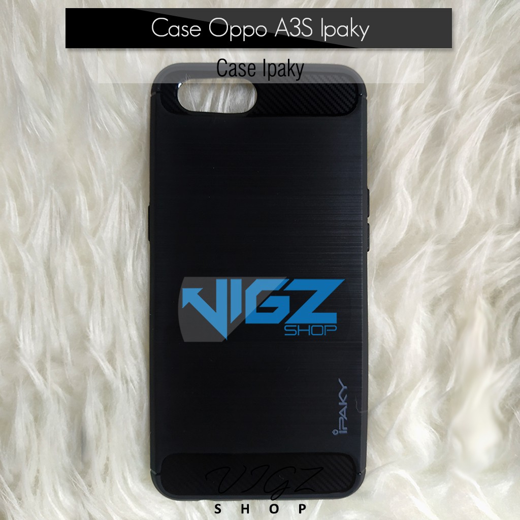 Case Oppo A3S Ipaky Silikon High Quality