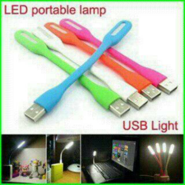 Lampu led usb flexibel