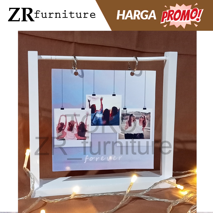 figora kayu estetik+free cetak foto