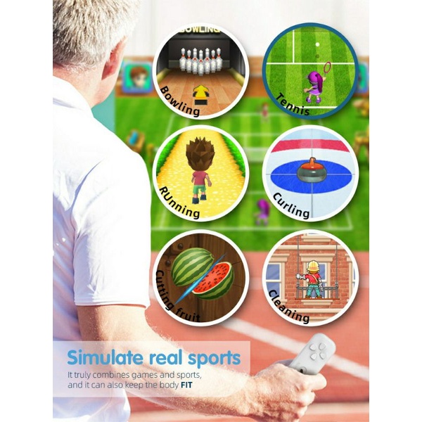 Mamamini Sport games console y2fit retro game