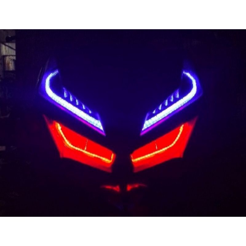 LAMPU DEMON EYES 17,5CM MOBIL MOTOR