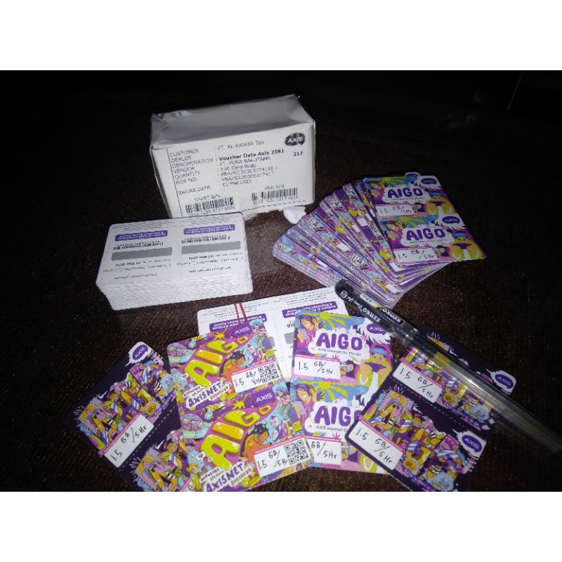 vocher axis, 1,5 gb 5 hari  SKS ( sumatra,kalimantan,sulawesi)