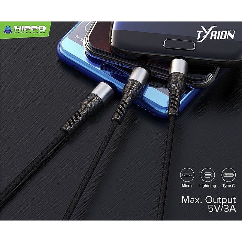 Hippo Kabel Data Tyrion 3in1 120CM