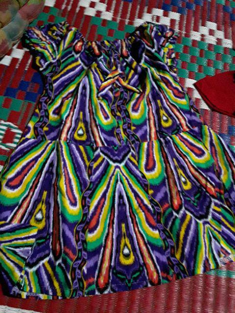 Daster Batik Anak 6-24 Bulan  Bagus Dress Anak Murah | Daster Batik Paris