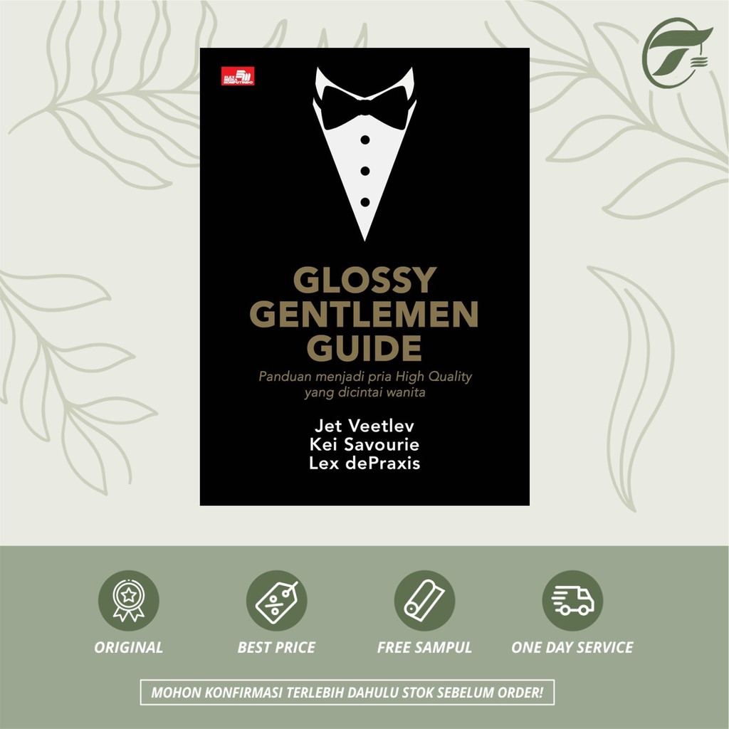 BUKU GLOSSY GENTLEMAN GUIDE - JET VEETLEV,KEI SAVOURIE,LEX DEPRAXIS