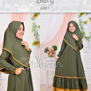  COD eLBi baju  muslim anak  perempuan  Little  Bee Boutique 