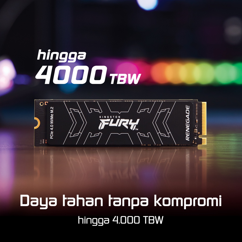 Kingston FURY Renegade Seri Ekstrem SSD NVMe PCIe 4.0 (SFYRD/2000G)
