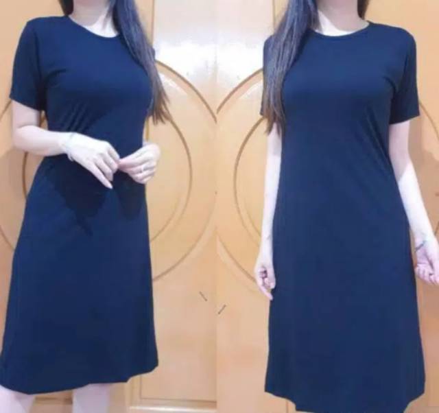 BH 181 Meygrosir dress spandex XL tgn pendek polos