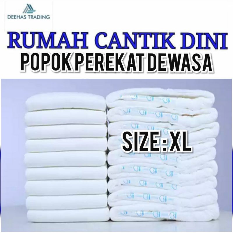 PAKET ISI 20 POPOK PEREKAT DEWASA SIZE XL